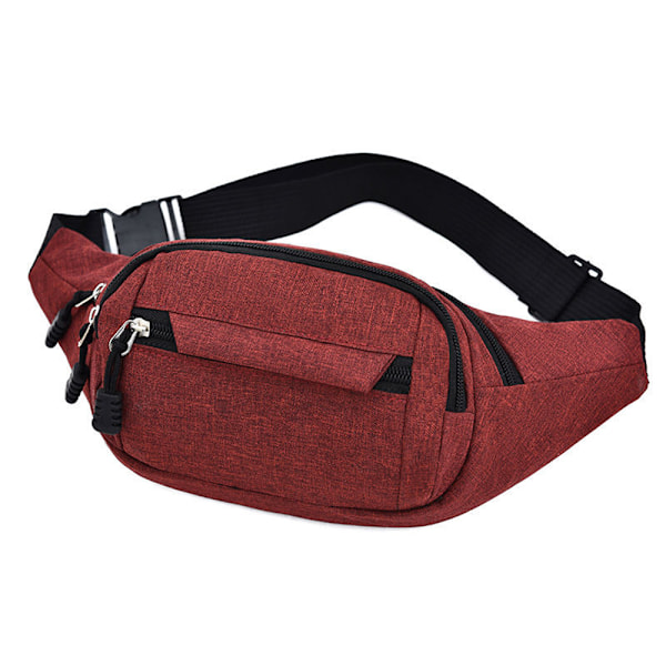 Midjeväsk: Löparbälte Running Bag Bältesväska Sport Slank Fashionabel för Jogging Vandring Kvinna Man