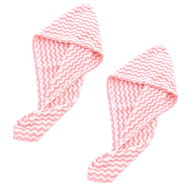 Hårhandduk Wrap för Kvinnor och Män 2-pack Badrumstillbehör
