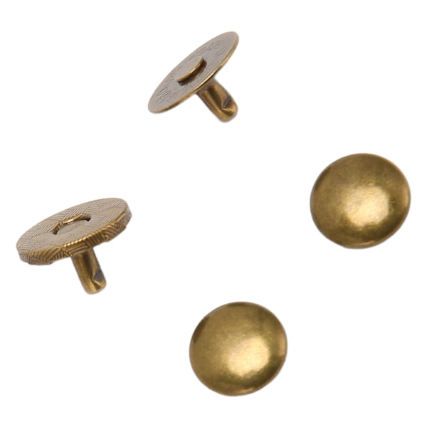 50 Set Magnetiska Väskefästen Hög Hårdhet Legering Slät Lätt Användning Bredt Använda Magnetknappar för Kläder DIY Brons