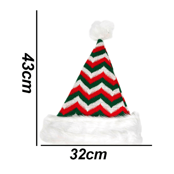 Joulupukkihattu, Jouluhattu Juhla Unisex Santa Hat Juhliin