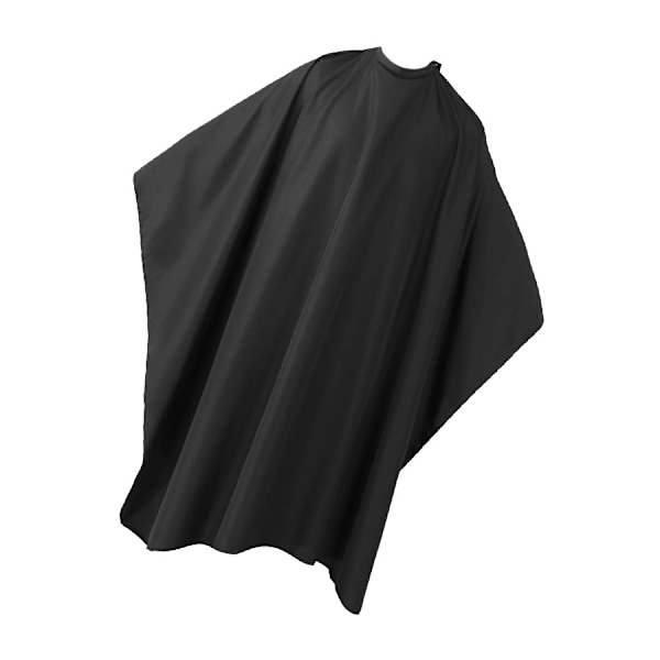 Frisörsalong Hårklippningskappa Svart Salong Barber Kappa