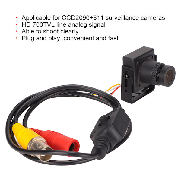 Mini Analog Kamerabord HD 700TVL Multifunktionell Säkerhetskameramodul för CCD2090+811 Övervakningskameror