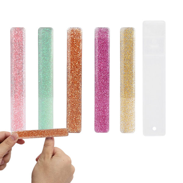 Lasivioilit, Glitter-kynsipussitiedostot hiomiseen ja kiillottamiseen, kynsivarusteet manikyyriin, pedikyyriin ja luonnollisiin kynsiin