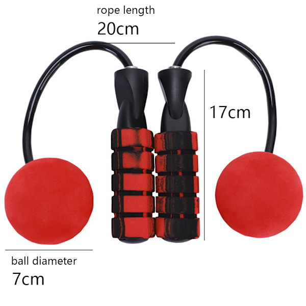 Hoppetov, Vægtede Ropeless Springtov til Fitness, Tangle-Free Hurtig Hastighed Springtov Træning