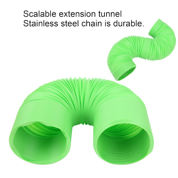 12-pack Hamster Tunnel Leksats Flexibel Liten Djur Tunnel och Naturliga Träleksaker för Gnagare