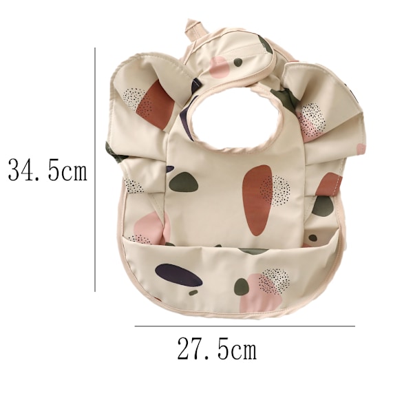 Barnförkläden som kan vändas, babymatkläder