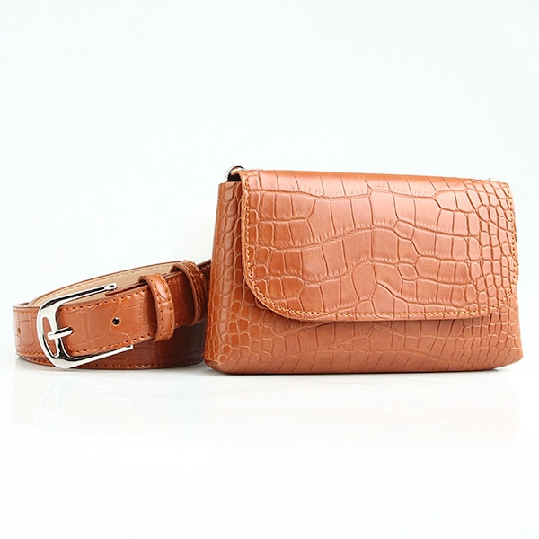 Bältesväska för kvinnor, Fanny Pack, Bältesplånbok för kvinnor, Midjeväska, Läderbältesfodral för fest, resor