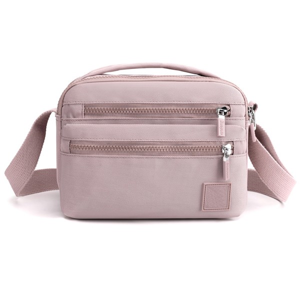 Multifunktionell Crossbodyväska Bältesväska för Kvinnor Fanny Pack Cross Body Väska Trendig Midjeväska med Justerbar Rem för Vandring Promenader Cykling Resor