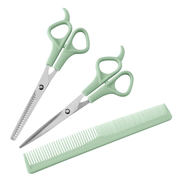 Hårklippningssaxar Set, Frisörsaxar Set för Män Kvinnor Husdjur Hemma Salong Barber Klippset