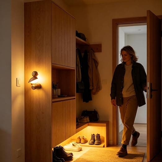 Rechargeable Motion Sensor Light | Portable, Wireless, and Magnetic, Bird-Shaped [TT]