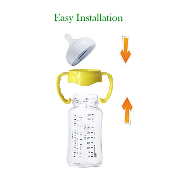 3 stk. Flaskegreb Kompatibel med Natural Baby Foderflaske, Babyflaskeholder
