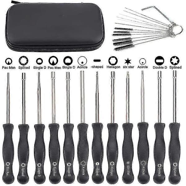 12-pack Carburetor Adjustment Tool Carburetor Adjustment Kit For 2-Stroke Small Trimmer Weedeater[TT]