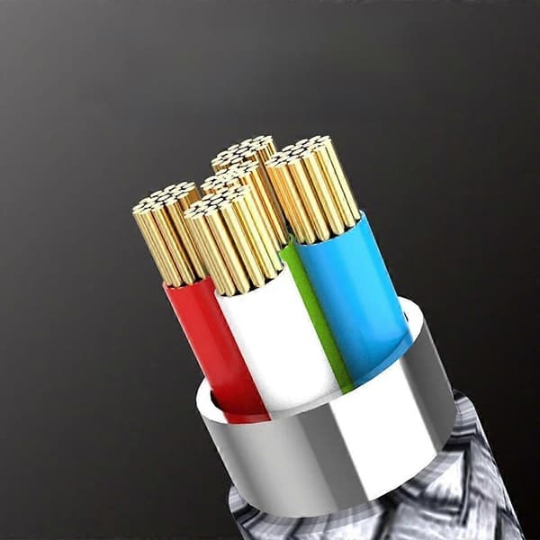 2m 3m 5m 8m USB Type-C -pikalatauskaapeli Samsungille, Xiaomille, Oppolle, OnePlusille, VR-kameralle, datakaapeli, harmaa Grey 5m