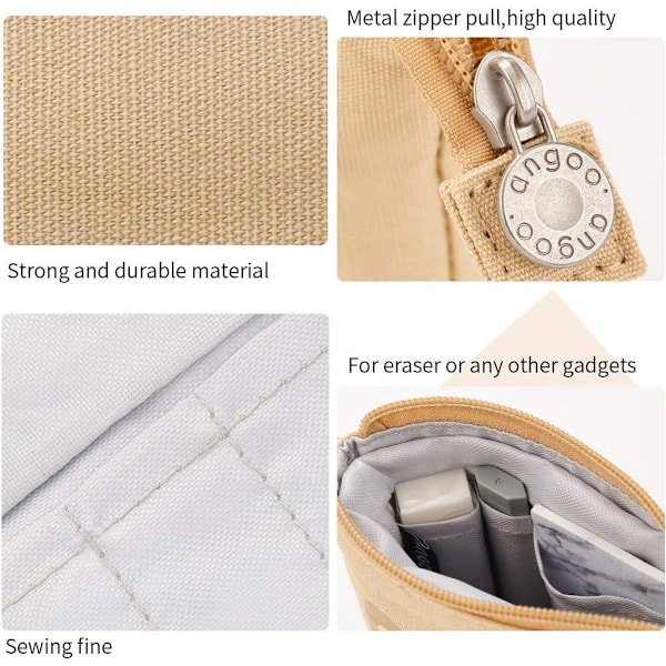 Stor Kapacitet Blyantstift Etui Box Organizer Stor Opbevaring til Bullet Journal