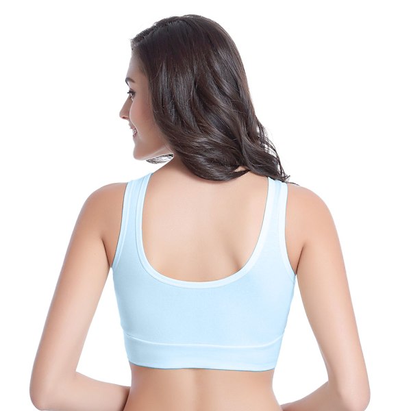 Maternity Undertøy Vest-stil uten spiler, kryss-amming BH, komfortabel amme-søvn-BH