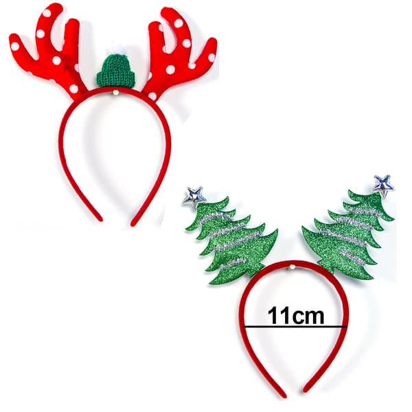 Julehårbånd til juletræsfester Kvinder Piger Børn style 2