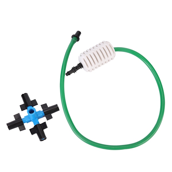 G1/8'' Have Sprinklerdyser med Krydsformet Sprøjtehoved Adapter 4 Stikkontakt Atomiseringsenhed