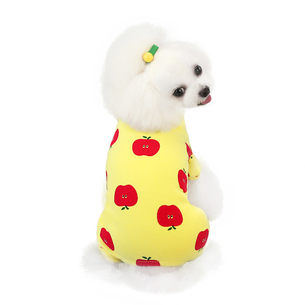 Hundpyjamas för små hundar, Chihuahua pyjamas, valpkläder, extra små valppyjamas, mjuka husdjursoveraller, hundtröjor Chihuahua Yorkie Teacup kattkläder