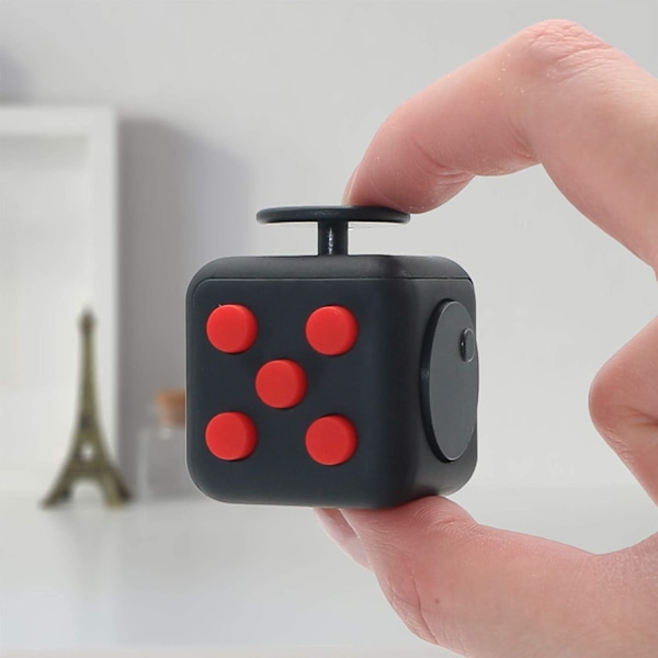 Appash Fidget Cube Stress og Angsttrykkavlastende Leke - Perfekt for Voksne og Barn [Gaveidé][Avslappende Leke][Stressavlastning][Mykt Materiale]