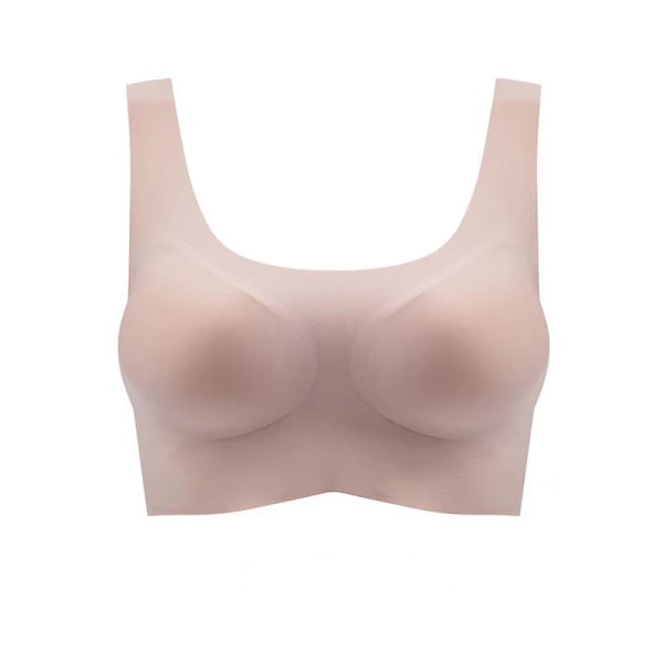 UnsichtBra Bustier Dame BH uten bøyler | 3-pakning Komfortable Bustier Topper | Bøylerfri Myk BH | Sove Amme Sport Bustier i mange farger