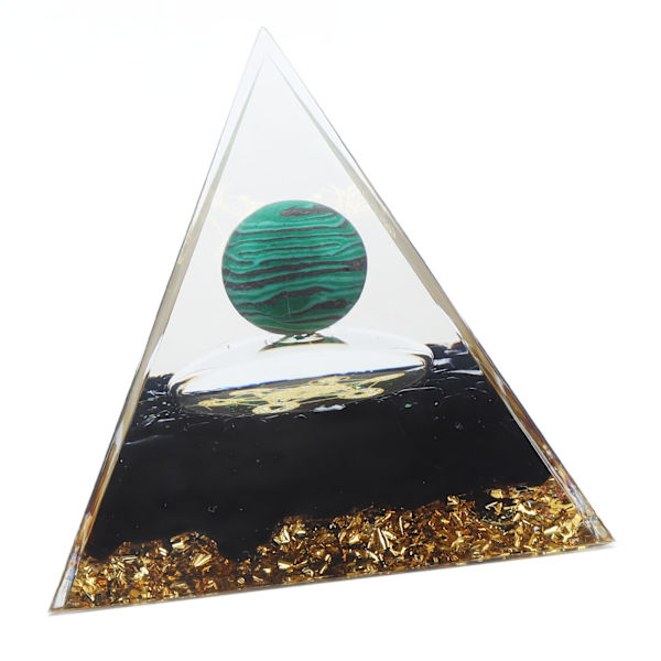 6cm Krystalpyramide Unik Ren Naturlig Håndlavet Krystalpyramide Ornament til Hjemmet