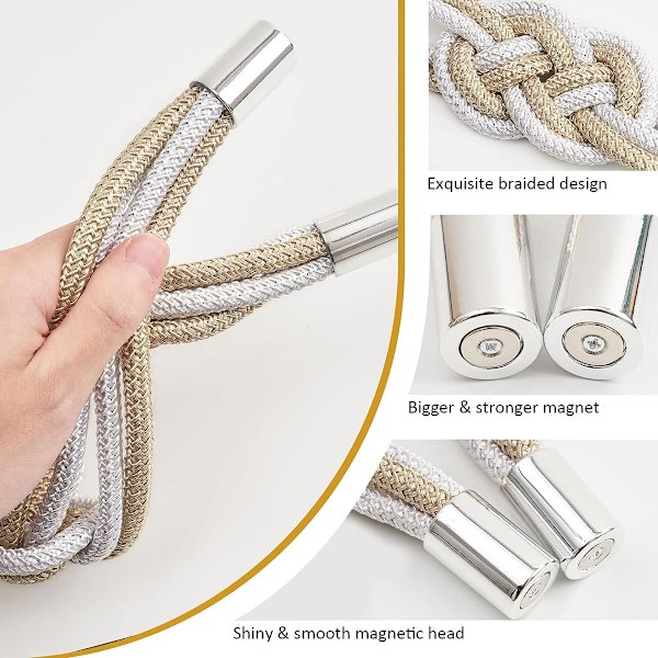 2 kpl Verhotarrat Nordic Simple Style Vahva Magneetti Beige+White