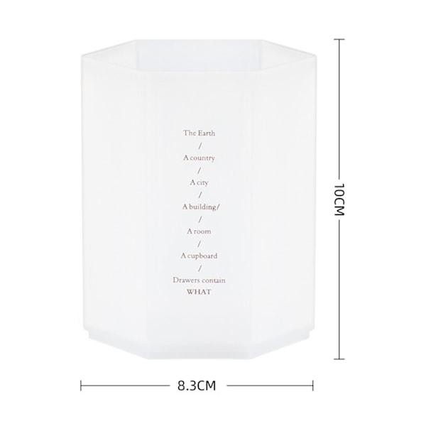 Penholder til Børn, Blyantsholder til Skrivebord Sød Nordisk, Pennebeholder Enkel Moderne Minimalistisk