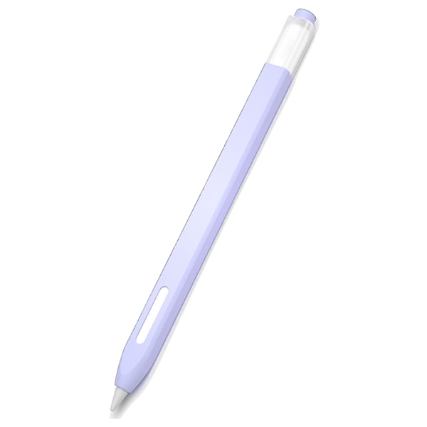 Skyddande mjukt silikonskinn, kompatibelt med Apple Pencil 2:a generation, gelétransparent färg
