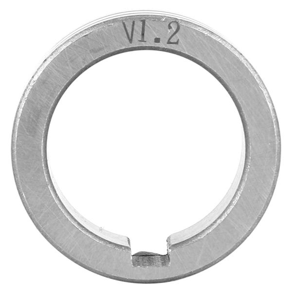 Teräksinen lankaohjainrulla 0,8/1,0/1,2 kaksinkokoinen hitsauslangan syöttöohjainpyörä (1,0-1,2 mm)