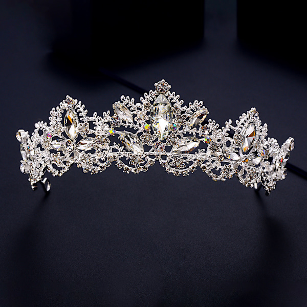Sppry Rhinestone Krone til Brud, Prinsesse, Kvinder til Bryllup, Fødselsdag, Skønhedskonkurrence, Julegave til Kvinder