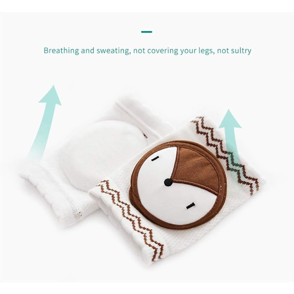 Knäskydd för krypande bebisar, Unisex Baby Kryp-Halskydd, Småbarns Knäskydd Säkerhets Skydd
