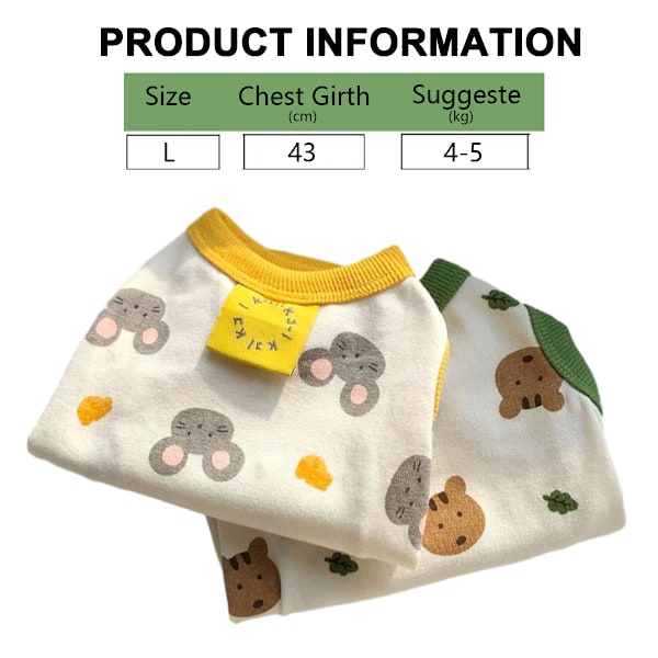 Paidat, Liivit Koirien Ja Kissojen Pojille Ja Tytöille, Pennun T-paidat, Lemmikin Tank Top, Kissankissan Asut (2 kpl)