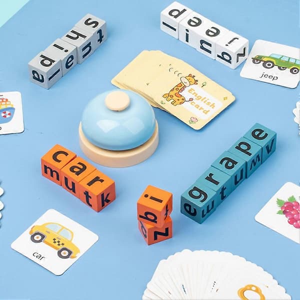 Interactive Alphabet Learning Tool for Parents and Children, Safe, Robust, and Educational for Students. Birthday Gift Idea [D] A