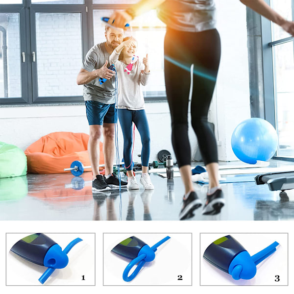 Hopprep, Hopprep med Räknare för Fitness, Justerbar, Träning för Vuxna, Barn