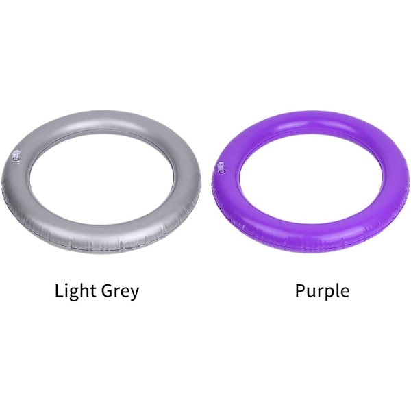 Yoga Bold Base med Fastgørelsesring, Rund PVC Anti-Skridsikker Tykk Stabil Yoga Bold Fitness Balance Base, Pilates Fastgørelsesring til Hjemmegym, Kontor