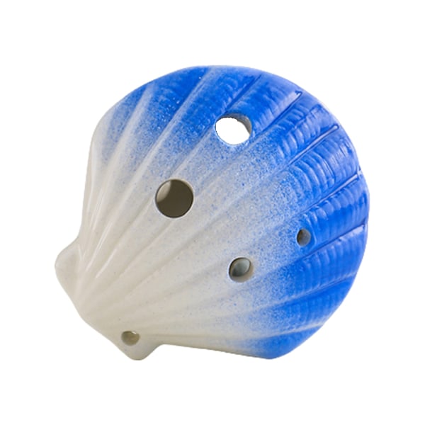6-reikäinen Conch-okariina - Kaunis muotoilu, lahjaidea aloitteleville muusikoille, helppo oppia