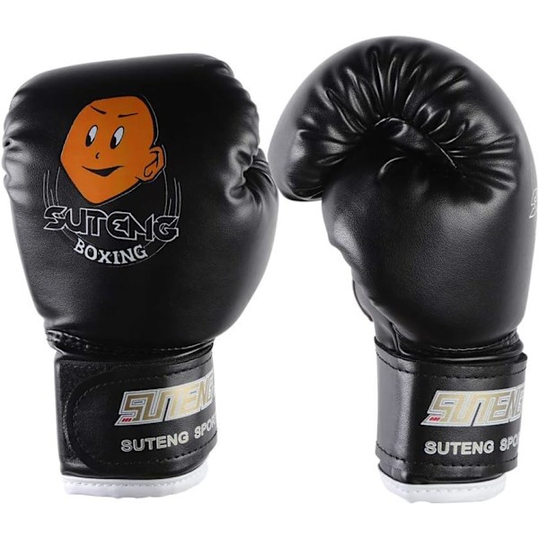 Børneboksning Handsker PU Læder Træningshandsker Børn Tegneserie Sparring Muay Thai Handske