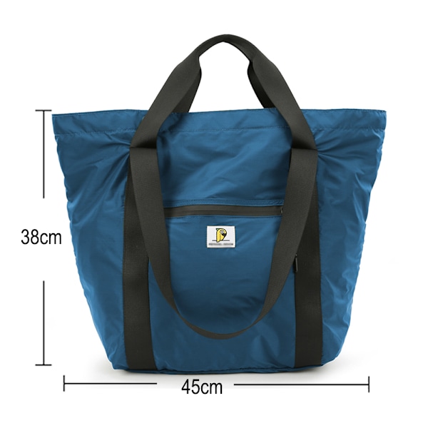 Fällbar Reseväska Duffel Bag, Lätt Gymväska, Weekendväska för Utomhus, Reseväska Duffel Ryggsäck, Sport Axelväska för Män & Kvinnor