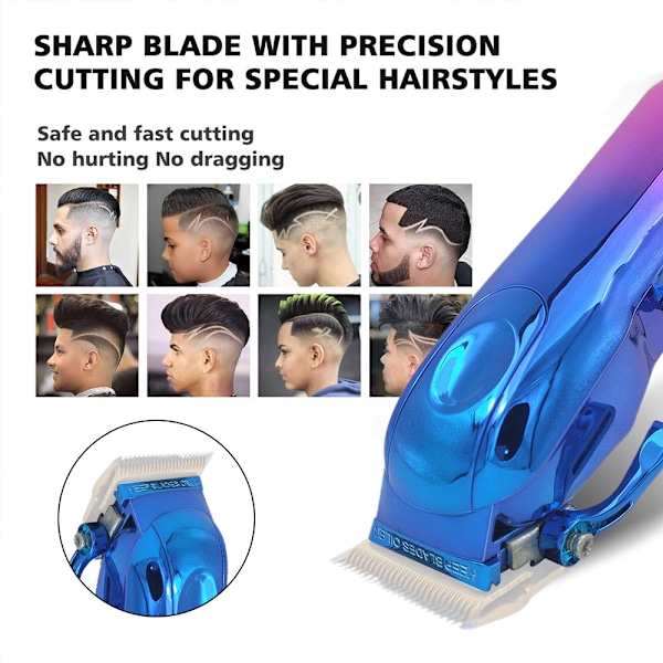 DIY Full Housing Combo, Klippeskjold for Wahl Series Magic Clipper Cordless #8148, #8591 (Transparent)