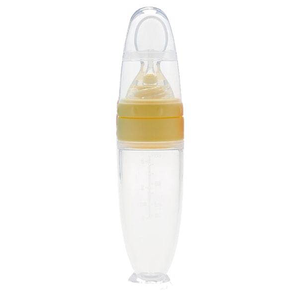 Squeeze Frisk Fruktmater | Kornmatingsflaske for Pure, Fast Mat, Smoothie