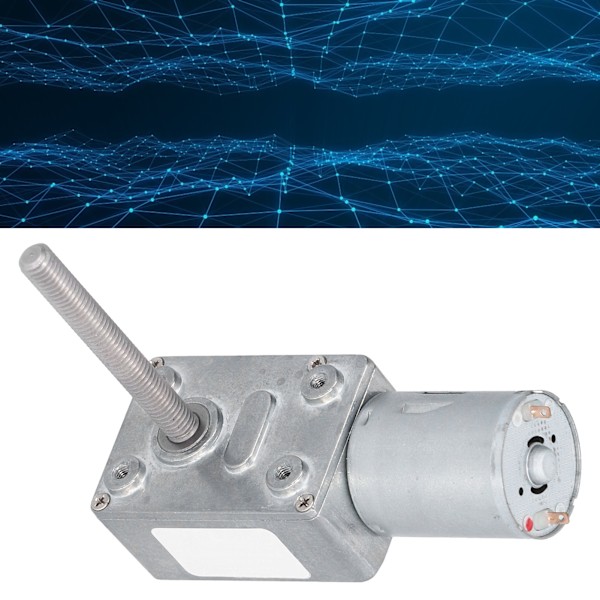 Växelmotor Hastighetsreducering Maskhjul Självlåsande M6 Gänga 50mm Axel Längd JGY‑370DC6V 10RPM