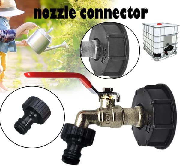 Tank Hose Coupling, Special for Multi-Specification Ton Barrel IBC Tank Adapter, Precision Production with Thickened Integrated Casting