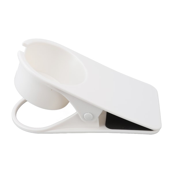 Koppholderklips Skrivebord Side Glass Mugg Flaske Klemme Stativ Plast