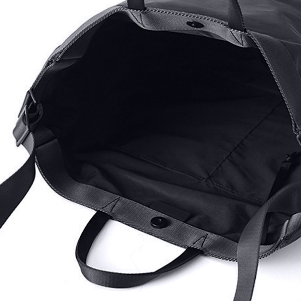 Reisehelgveske i nylon, vanntett, lett, sammenleggbar, arbeidsveske