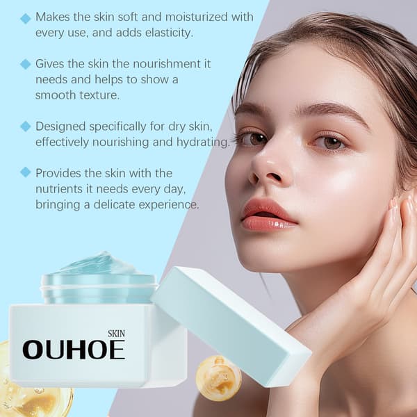 Collagen cream is a mild, moisturizing, firming, and skin-refining face cream.