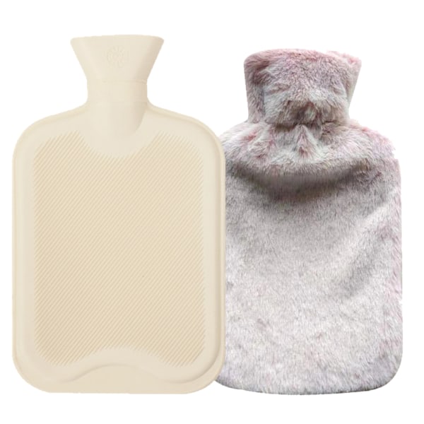 Hot Water Bottle Rubber with Soft Cover  Hot Water Bag for