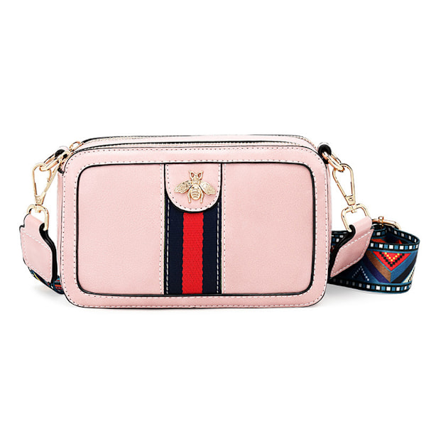 Crossbody Taske til Kvinder PU Læder Skulderhåndtaske Kamera Clutch