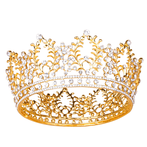 Kroner til Kvinder, Vofler Dronning Tiara Barok Vintage Krystal Rhinestone Pandebånd Hår Dekoration