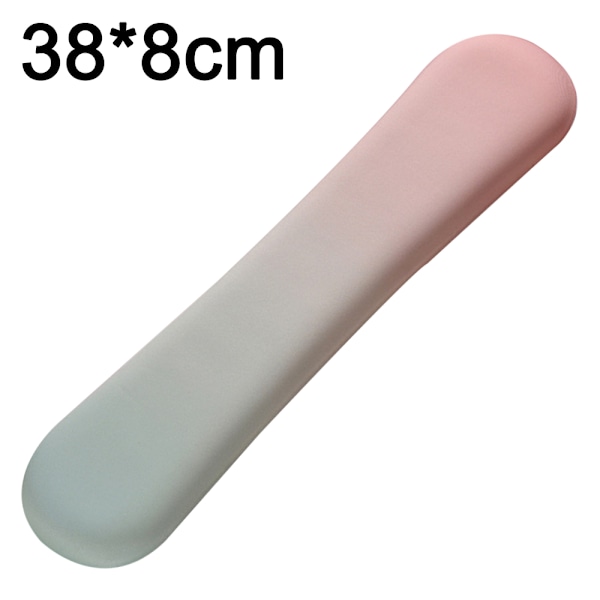 Handledsstöd för tangentbord, bekväm minnesbomullsfyllning, halkfri, gradient