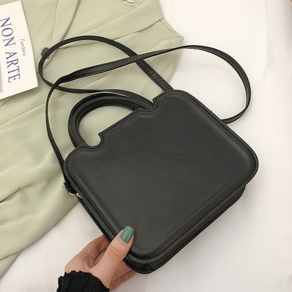 Ny kunstig læder mode messenger taske retro Joker bærbar lille taske